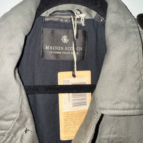 Scotch & Soda Gray and Black Utility Jacket - Picture 4 of 9